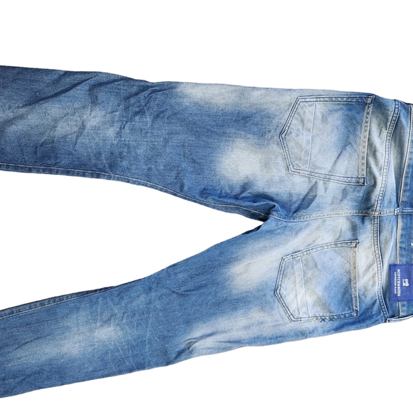 Scotch & Soda Ralston 33 waist medium wash button fly jeans straight leg - Picture 5 of 11